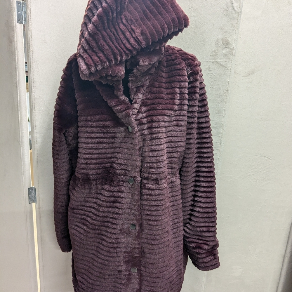 Fax Fur Winter Coat